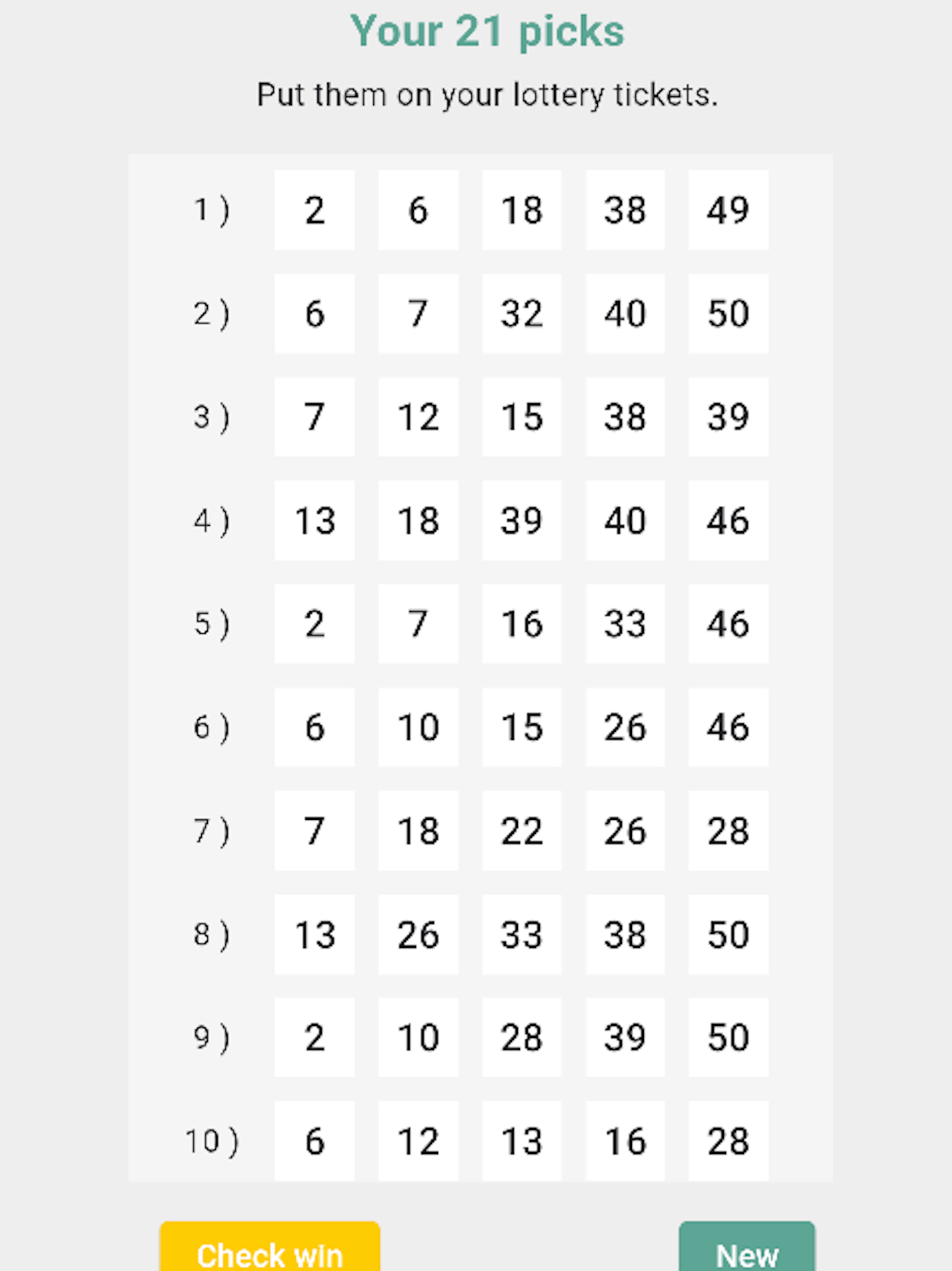 Lottery System21 screenshot 10