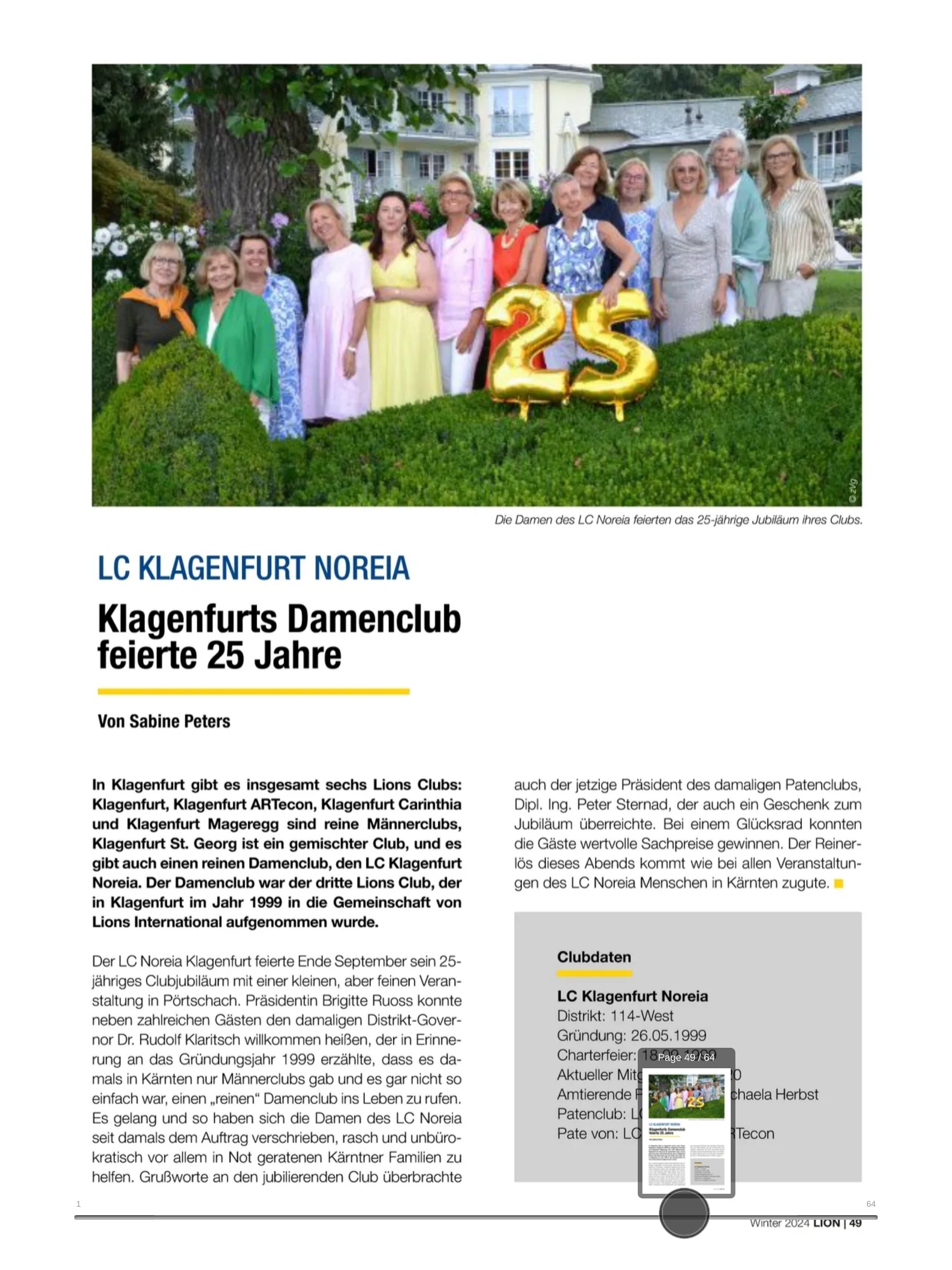 LION Magazine Österreich screenshot 10