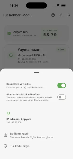 Rehberi Dinle - Tur Rehberi screenshot 1