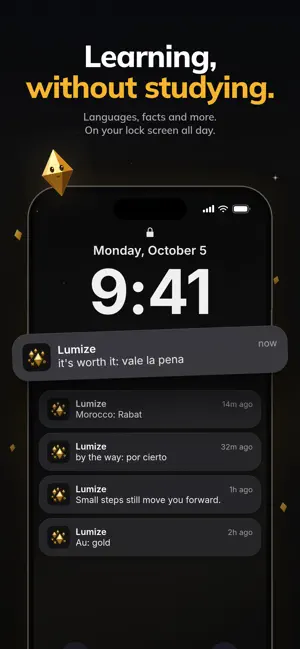 Lumize: Learn & Remember screenshot 1