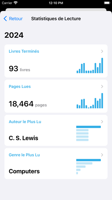 Screenshot #3 pour BookBuddy Pro: Ma bibliothèque