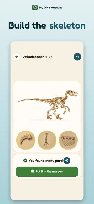 My Dino Museum: Dinosaur Games screenshot 3