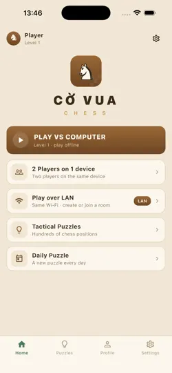 Capture d'écran de Échecs - IA & LAN sur iPhone 1