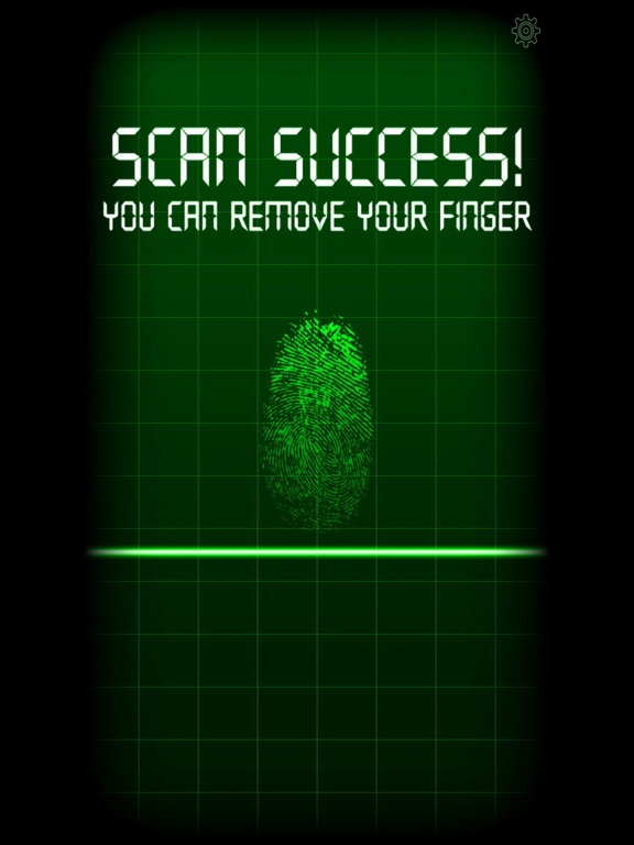 Screenshot #5 pour Fingerprint Scan Simulator