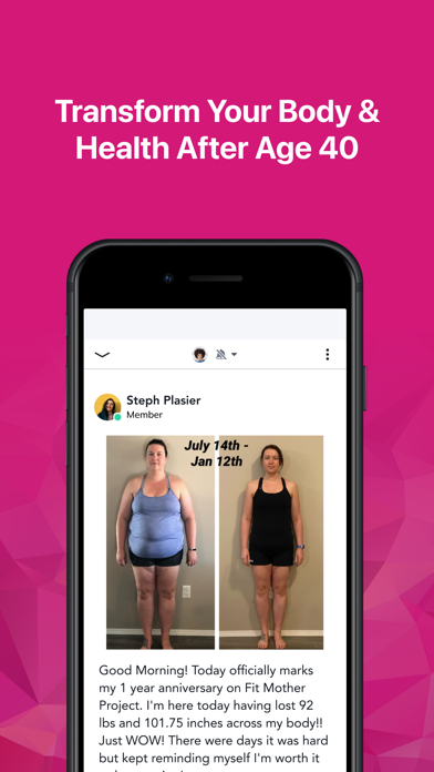 Fit Mother Project iPhone screenshot