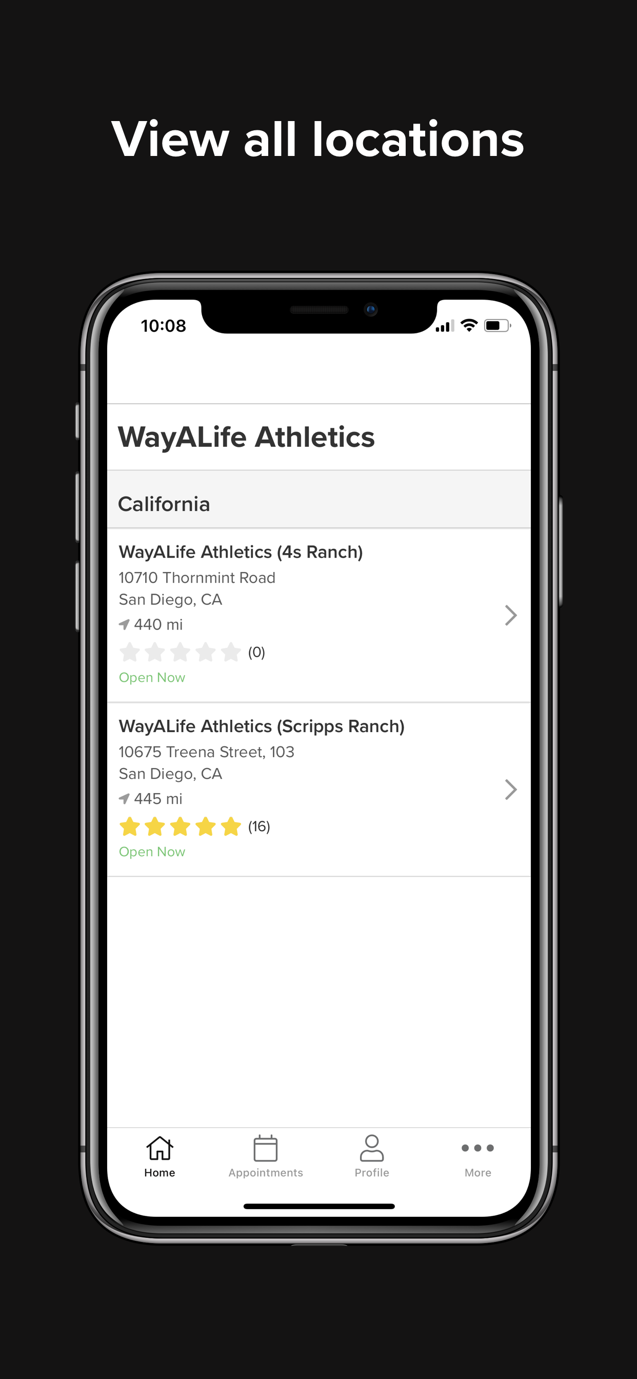 WayALife Athletics screenshot 7