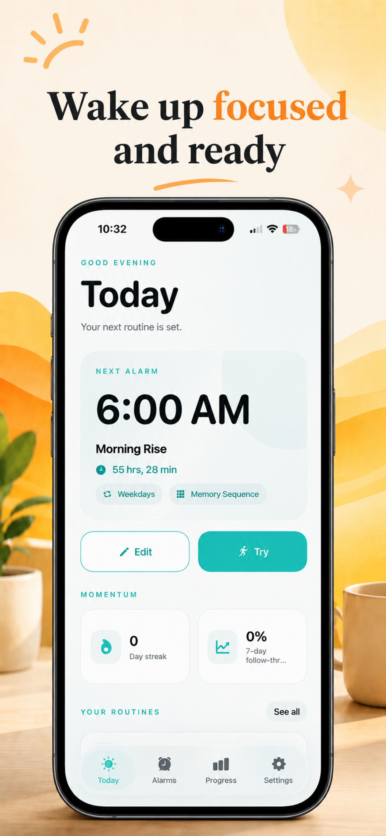 Wakely: Alarm Clock to Wake Up screenshot 2