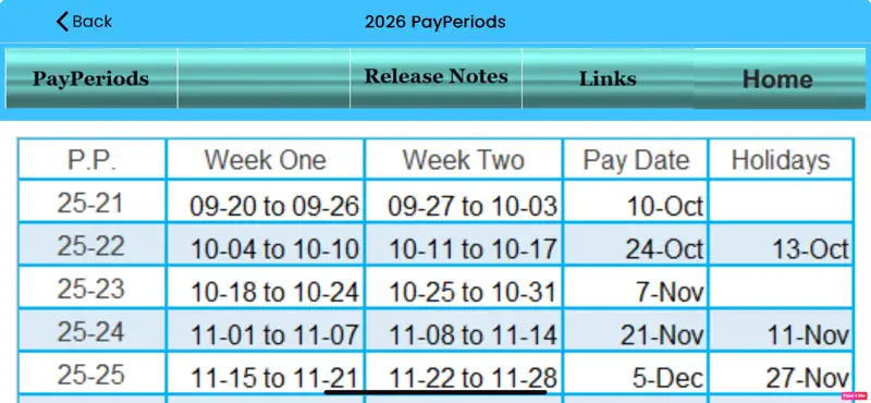 2026 USPS ColorCal Calendar screenshot 3 of 3