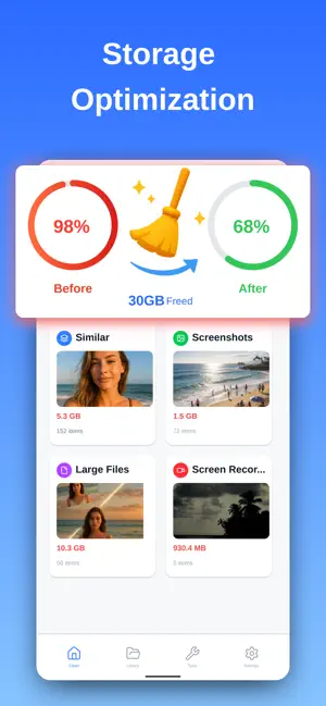 Photo Tidy AI - Clean Storage screenshot 1