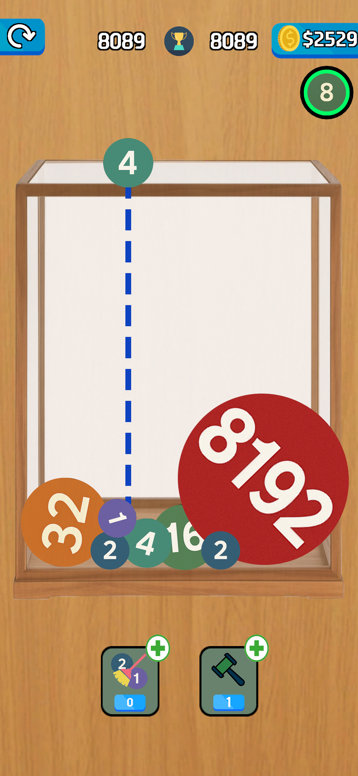 Drop Merge 2048 Puzzle screenshot 4