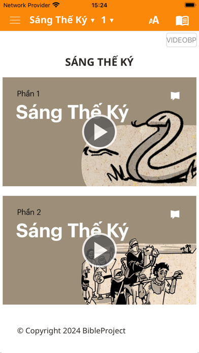 Vietnamese Contemporary Bible Screenshot