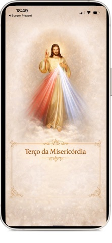 Terço da Misericódia app screenshot