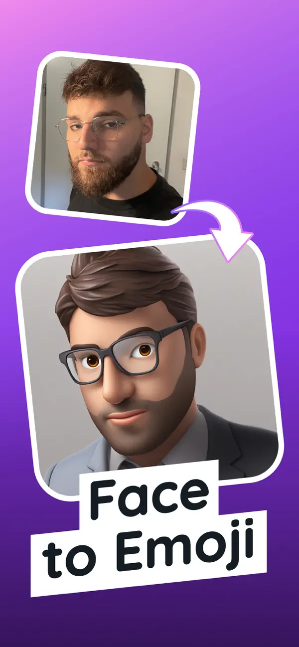 Screenshot #2 pour AI Face Emoji Generator