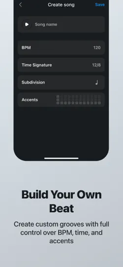 Metronome - BPM Counter iPhone Ekran Görüntüsü 6