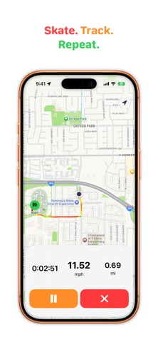 Wheels: Skate Tracking & Stats Screenshot 1 of 5
