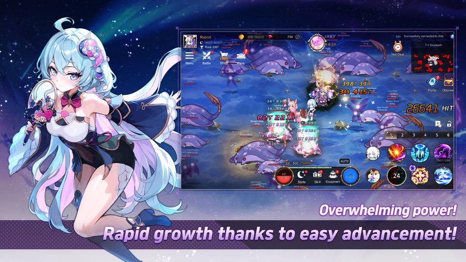 #2. Idle MoonRabbit: AFK RPG (iOS) โดย: Able Games
