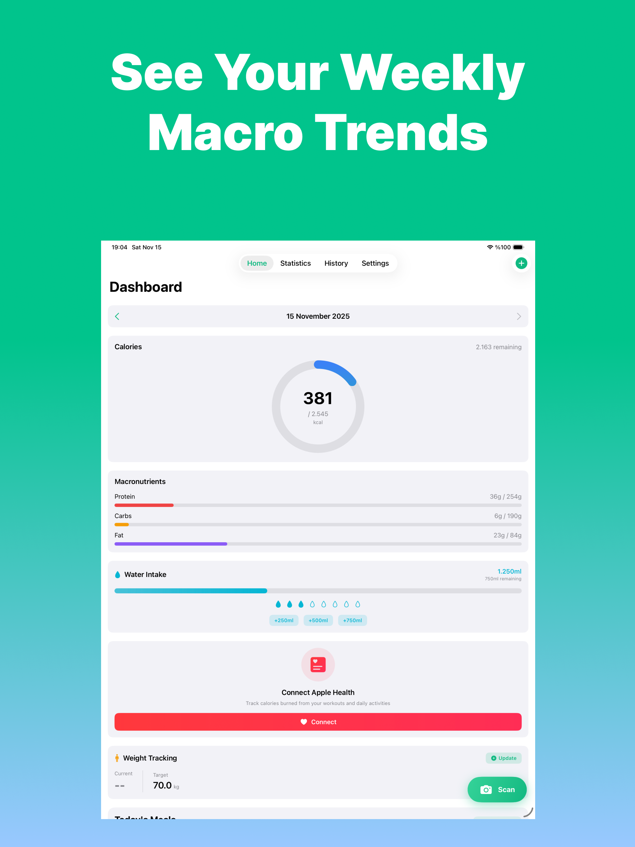 Macro Tracker: AI Food Scanner screenshot 7
