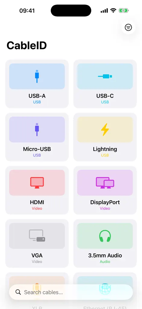 Cable & Connector ID Guide - Reference App | MWM