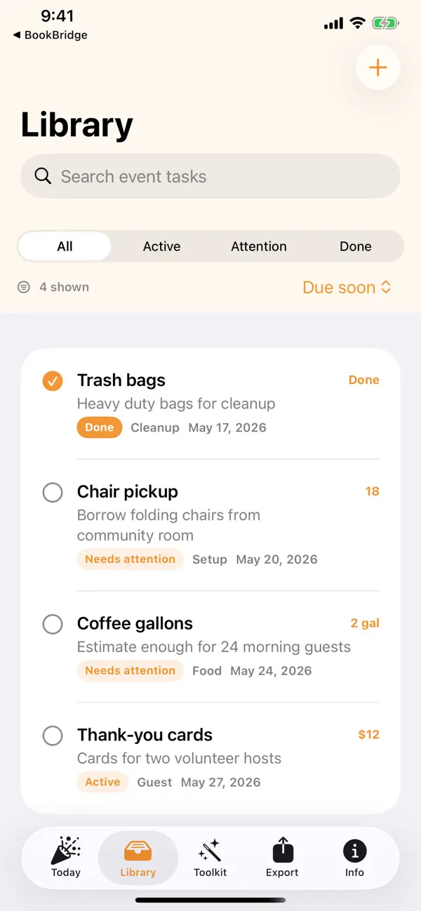 Screenshot #2 pour Events Tally