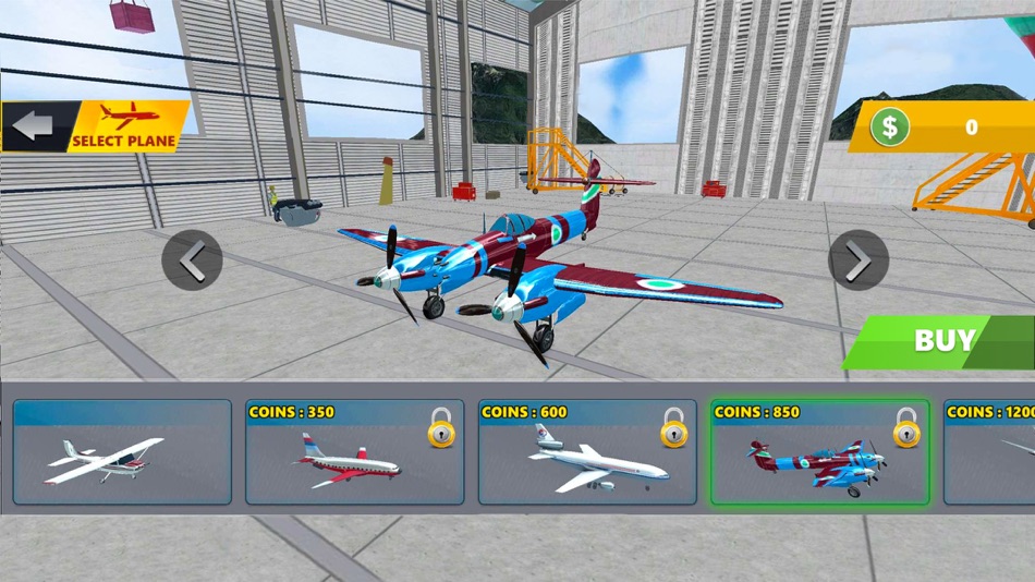 #8. Airplane Game Flight Simulator (iOS) Podle: Syed Ali Hamza Zaidi