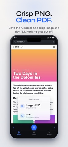 App screenshot