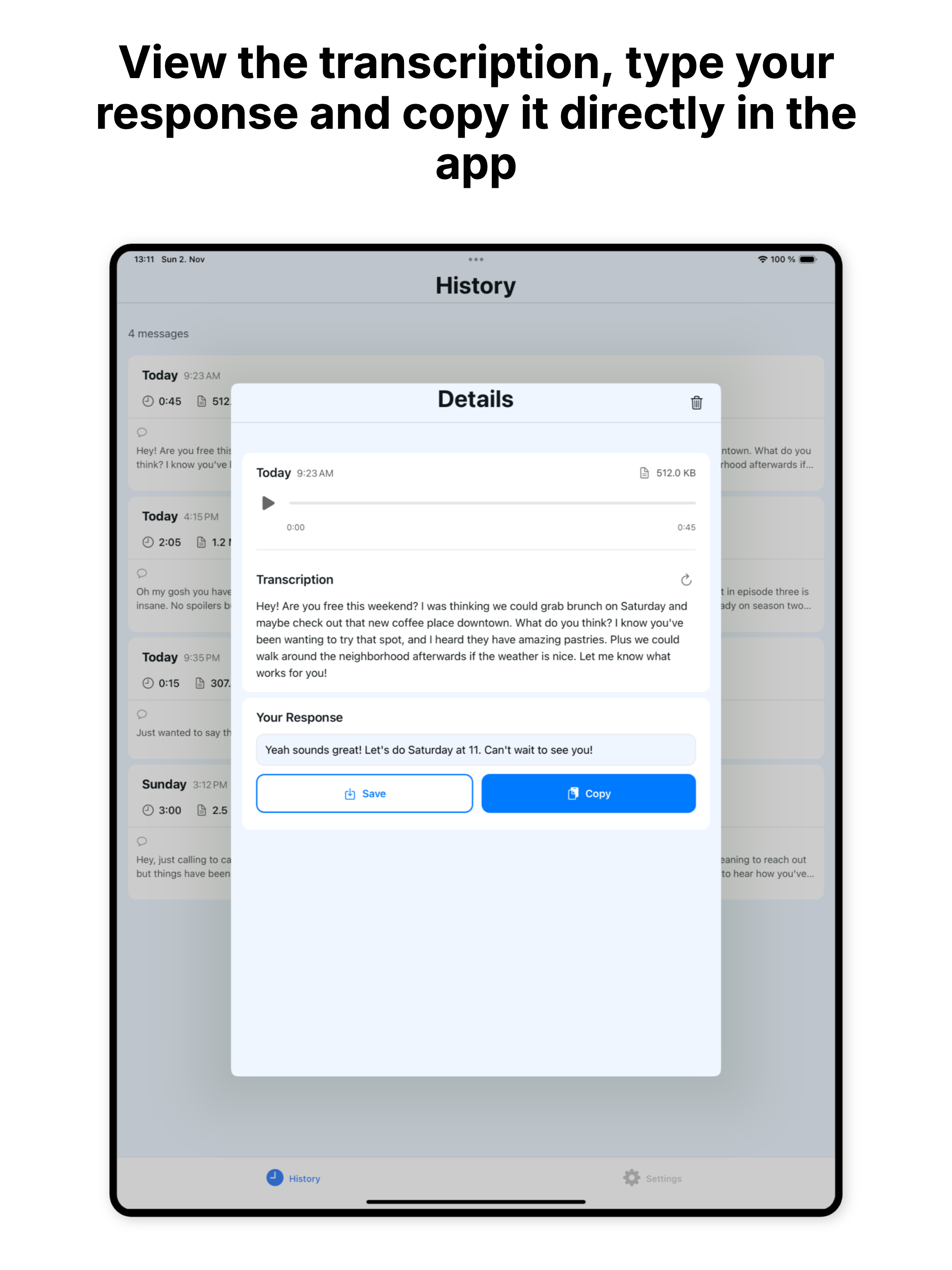 Voice2Text - Voice To Text screenshot 6