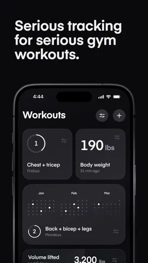 Dropset: Gym tracker screenshot 1