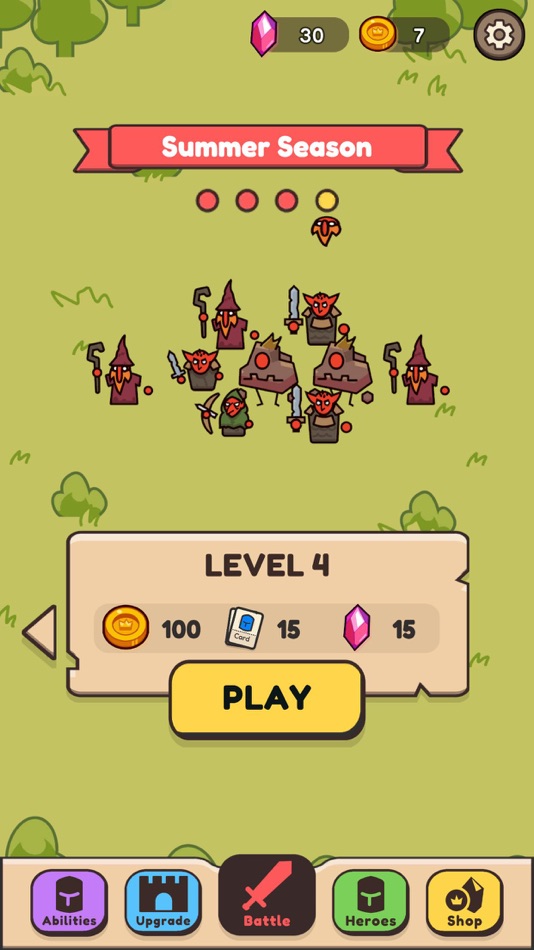 #1. Fluff Crusade (iOS) Podle: Dats Games LTD