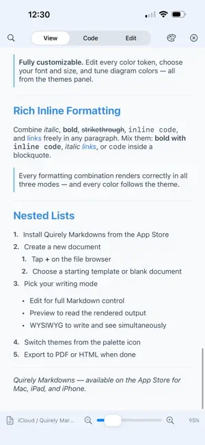 Quirely Markdown+LaTeX Editor screenshot 4