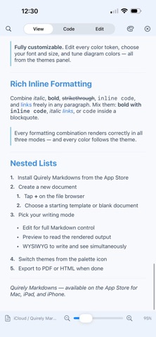 Quirely Markdown+LaTeX Editor Screenshot 4 of 6