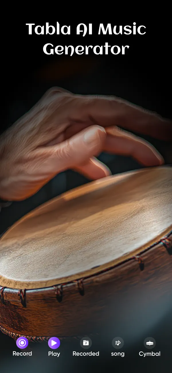 Screenshot #1 pour Real Tabla : AI Music Maker