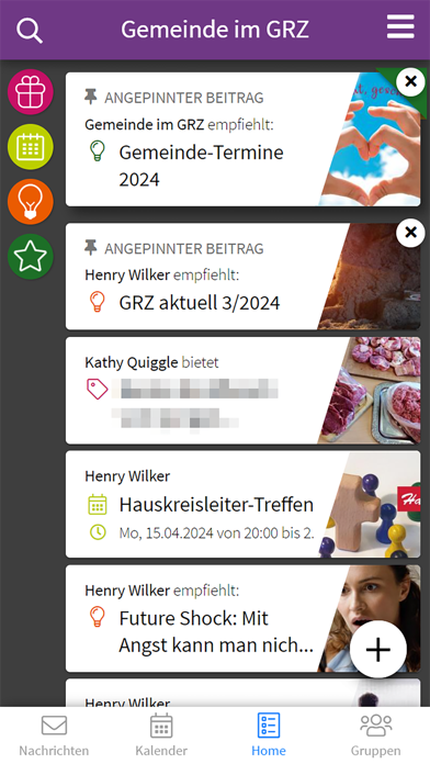 Gemeinde im GRZ Screenshot