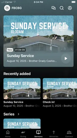 First Baptist Blooming Grove screenshot 2