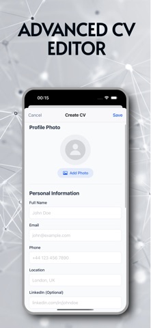 Cover Letter AI LetterGenie iPhone screenshot