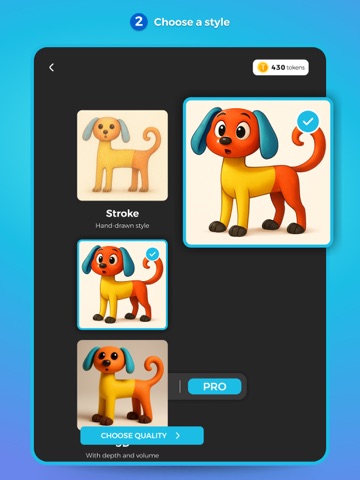 Imagine AI - For create a Draw iPad screenshot