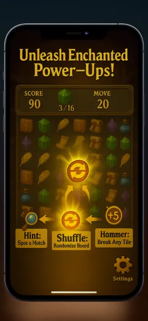 Match 3 Puzzle: Magic Library screenshot 4
