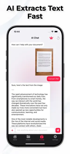 PDF to Word: File Converter AI screenshot 4