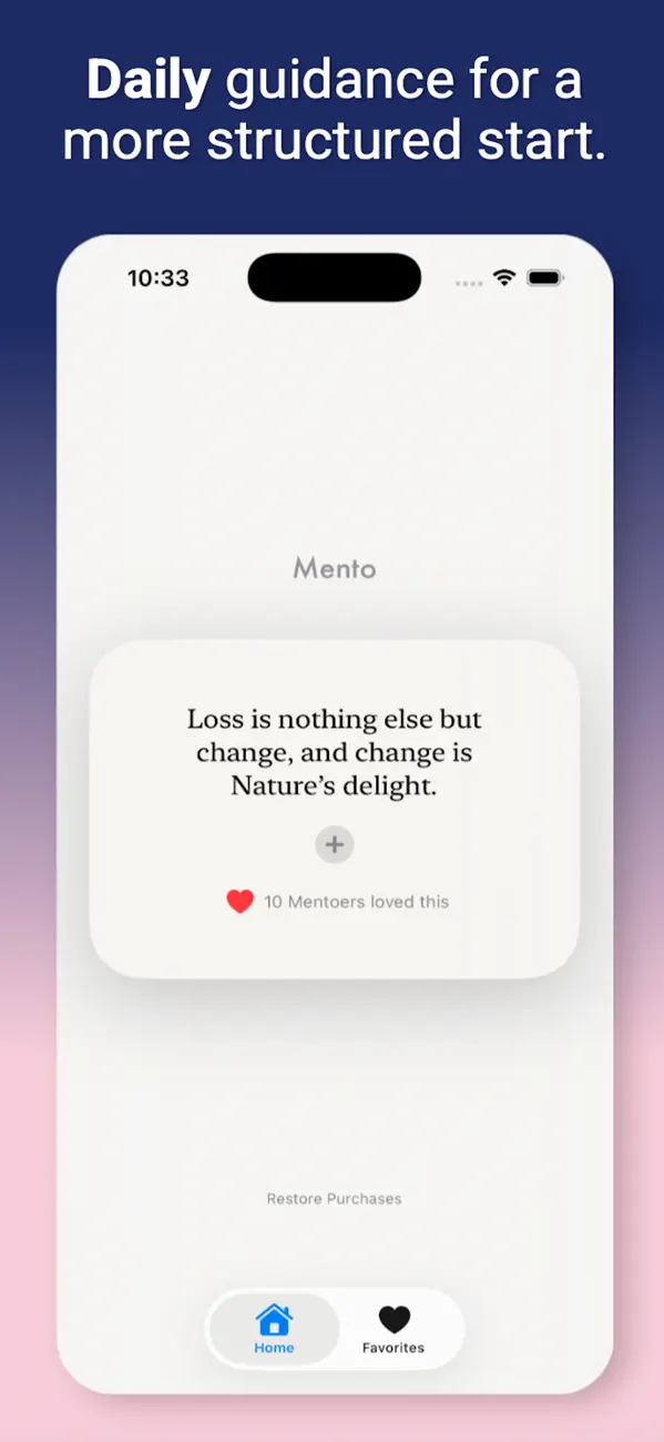 Screenshot #3 pour Mento - Daily Guide