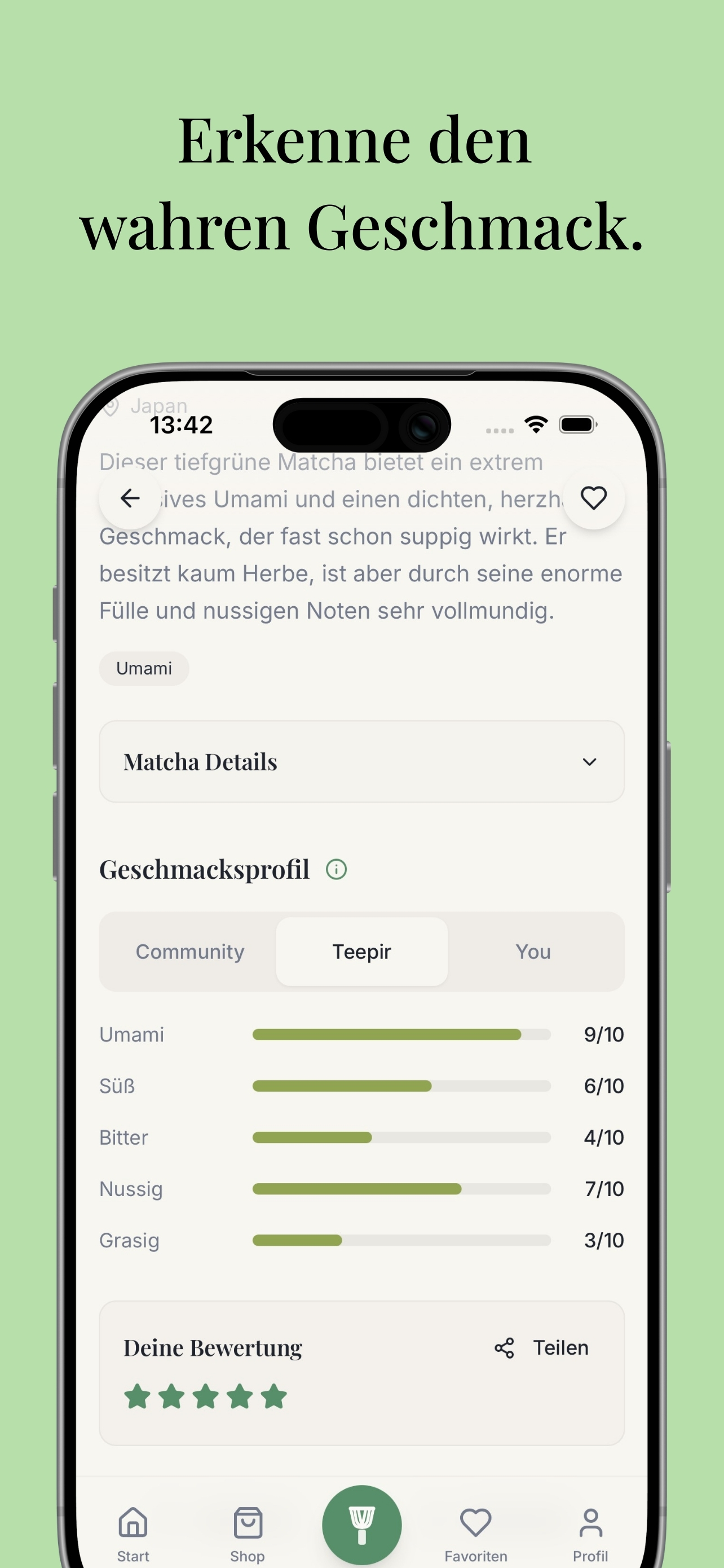 Teeo – Matcha & Tee Tracker