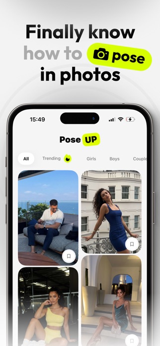 PoseUP - Photo Pose Guide Screenshot 1 of 4