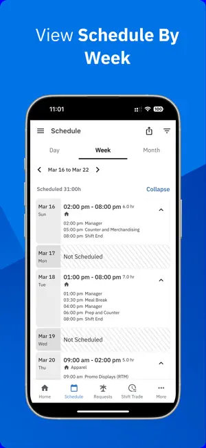 Workcloud Shift screenshot 2
