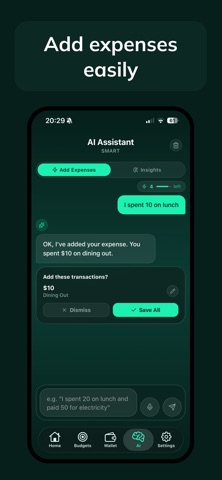 Ovlo: AI Expense Tracker Screenshot 3 of 7