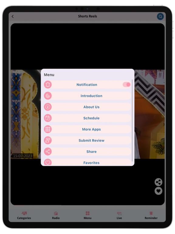 Madani Channel iPad screenshot 4 - News app