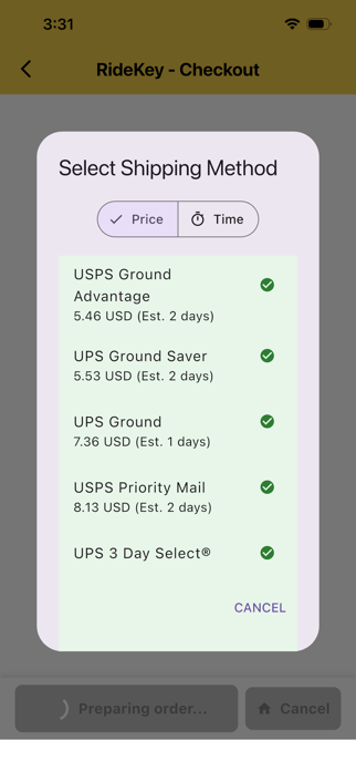 RideKey Screenshot 6 of 8