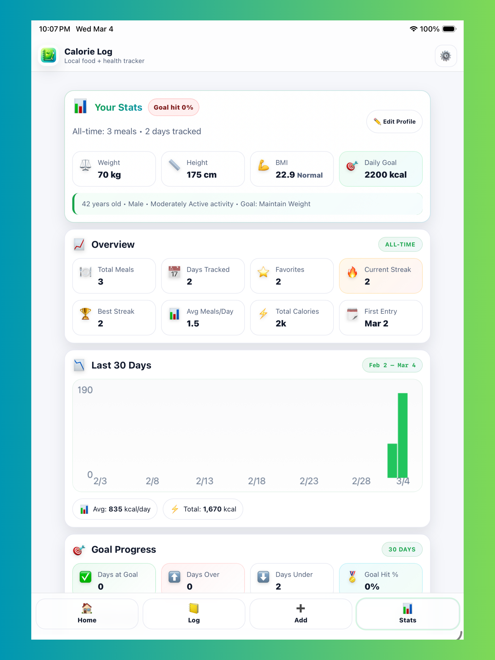 Calorie Log-AI Calorie Tracker