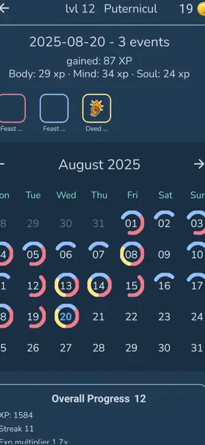 Satori Habit Tracker screenshot 1