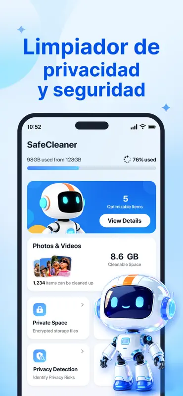 Safe Cleaner: Limpia iPhone screenshot 2 of 7
