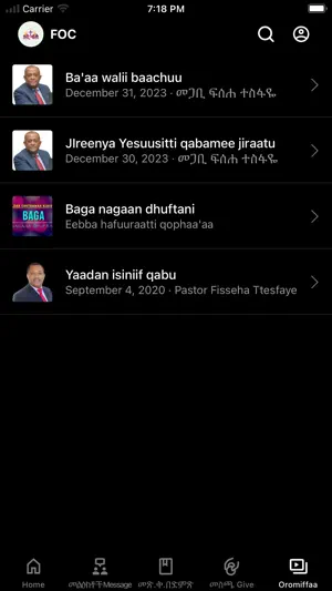 Fullness of Christ church screenshot 4