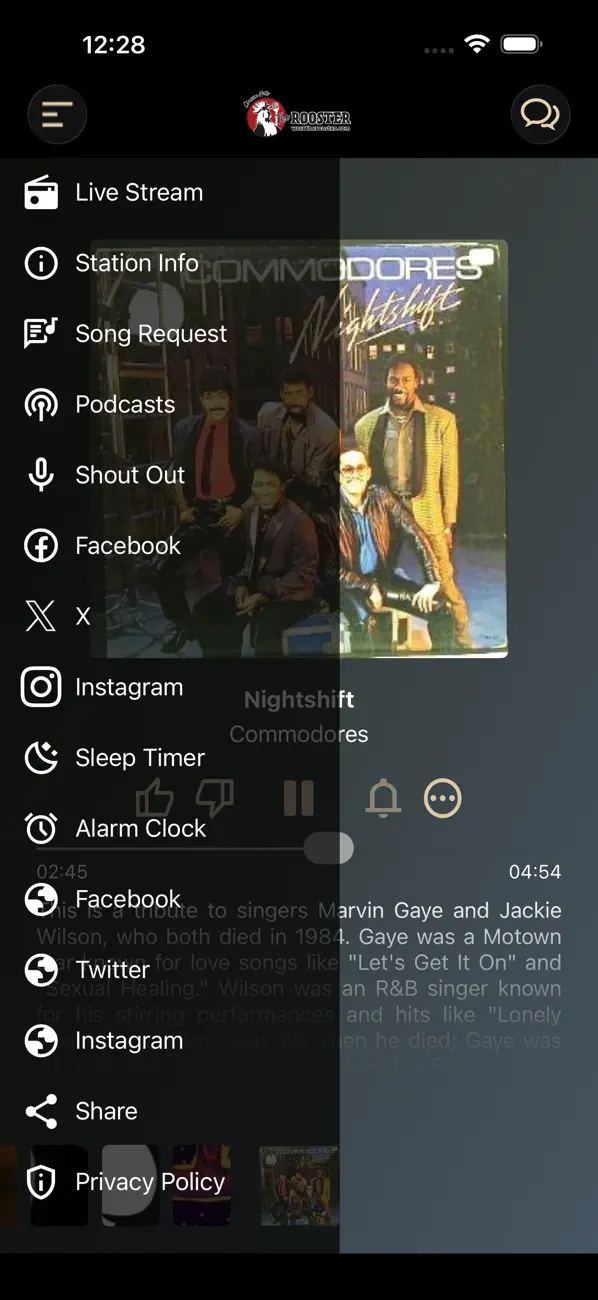 Screenshot #2 pour Classic Hits WRSR The Rooster