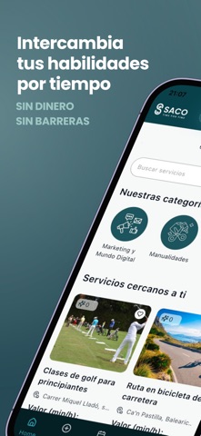 SACO APP – Trueque Digital Screenshot 1 of 3